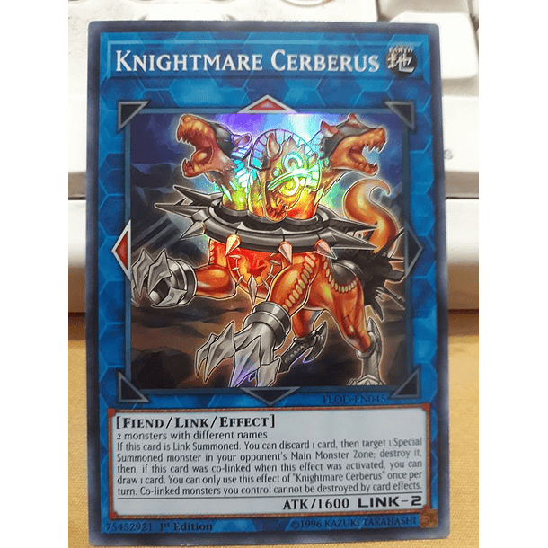 Knightmare Cerberus - FLOD-EN045 - Super Rare