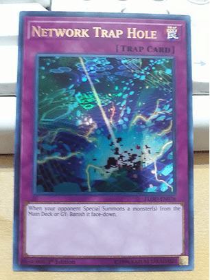 Network Trap Hole - FLOD-EN076 - Ultra Rare