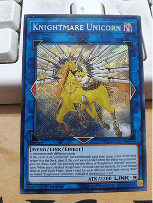 Knightmare Unicorn - FLOD-EN047 - Secret Rare 