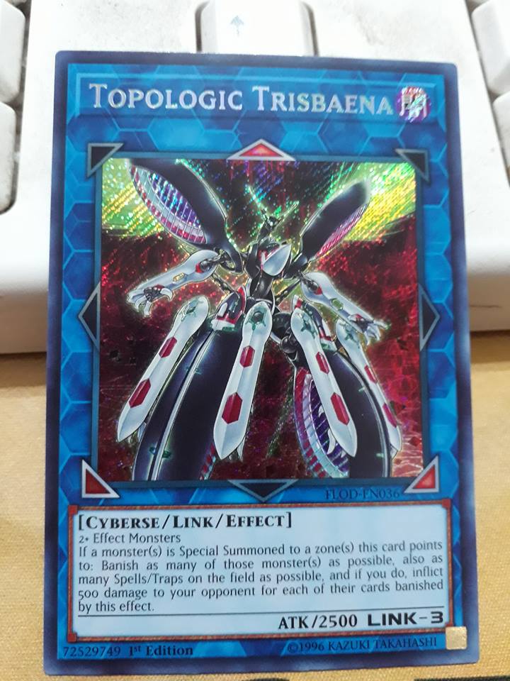Topologic Trisbaena - FLOD-EN036 - Secret Rare 1