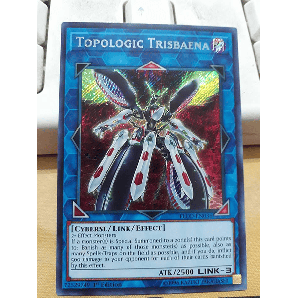 Topologic Trisbaena - FLOD-EN036 - Secret Rare