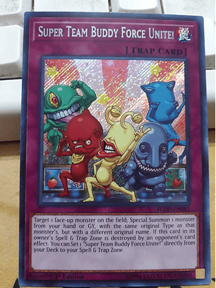 Super Team Buddy Force - FLOD-EN081 - Secret Rare