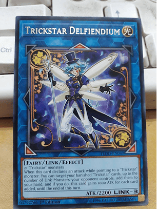 Trickstar Delfiendium - FLOD-EN040 - Rare