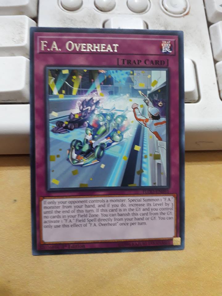 F.A. Overheat - FLOD-EN091 - Rare 1