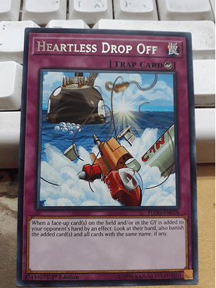 Heartless Drop Off - FLOD-EN078 - Rare