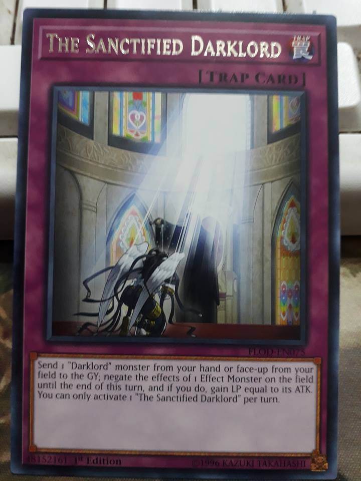 The Sanctified Darklord - FLOD-EN075 - Rare 1