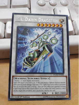 F.A. Dawn Dragster - FLOD-EN088 - Rare 