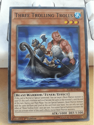 Three Trolling Trolls - FLOD-EN030 - Common