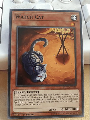 Watch Cat - FLOD-EN028 - Common