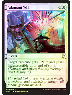 Adamant Will - DOM - C ★