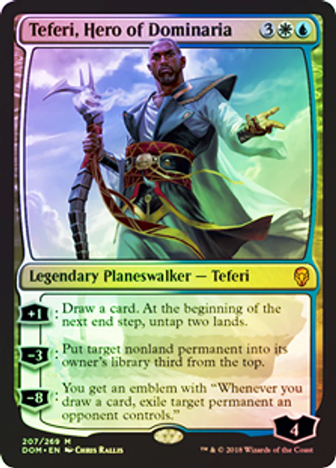 Teferi, Hero of Dominaria - DOM - M ★