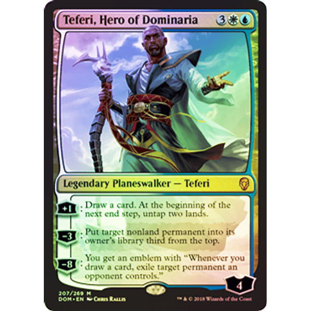 Teferi, Hero of Dominaria - DOM - M ★