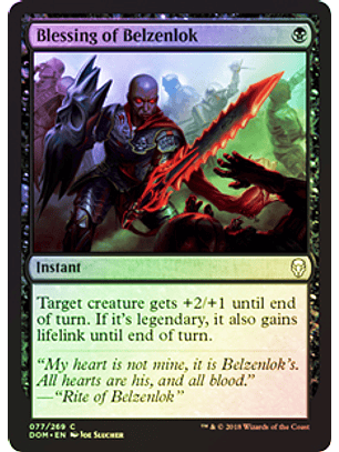 Blessing of Belzenlok - DOM - C ★