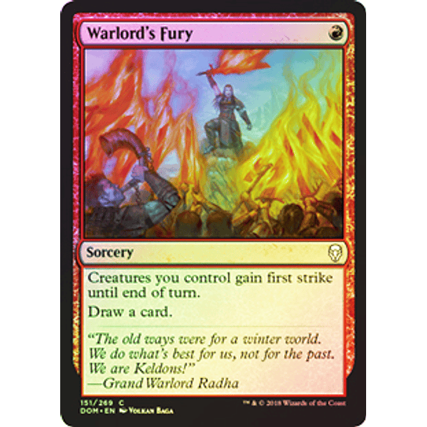 Warlord's Fury - DOM - C ★