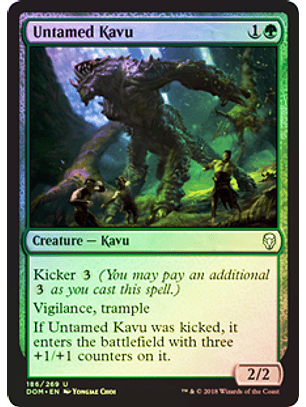 Untamed Kavu - DOM - U ★