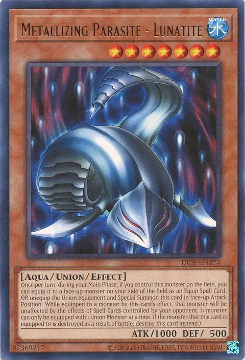 Metallizing Parasite - Lunatite - DCR-074 - Rare Unlimited (25TH Reprint)