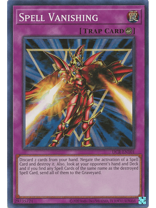 Spell Vanishing - DCR-EN101 - Super Rare Unlimited (25th Reprint)