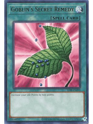 Goblin's Secret Remedy - LOB-EN099 - Rare Unlimited (25th Reprint)