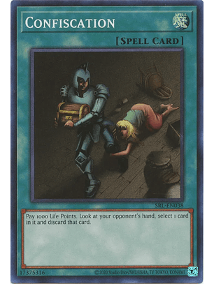 Confiscation - SRL-EN038 - Super Rare Unlimited (25th Reprint)