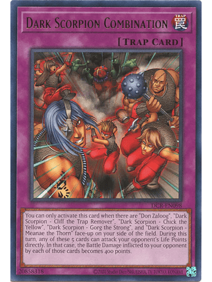 Dark Scorpion Combination - DCR-EN098 - Rare Unlimited (25th Reprint)