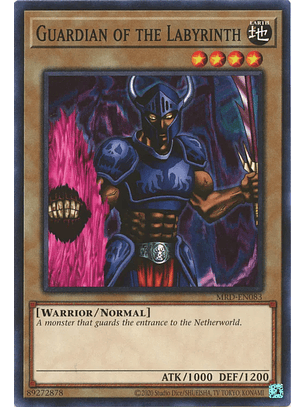 Guardian of the Labyrinth - MRD-EN083 - Common Unlimited (25th Reprint)