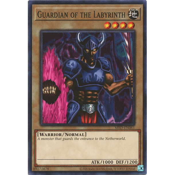 Guardian of the Labyrinth - MRD-EN083 - Common Unlimited (25th Reprint)