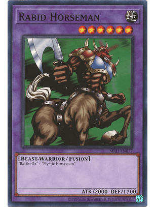 Rabid Horseman - MRD-EN077 - Common Unlimited (25th Reprint)