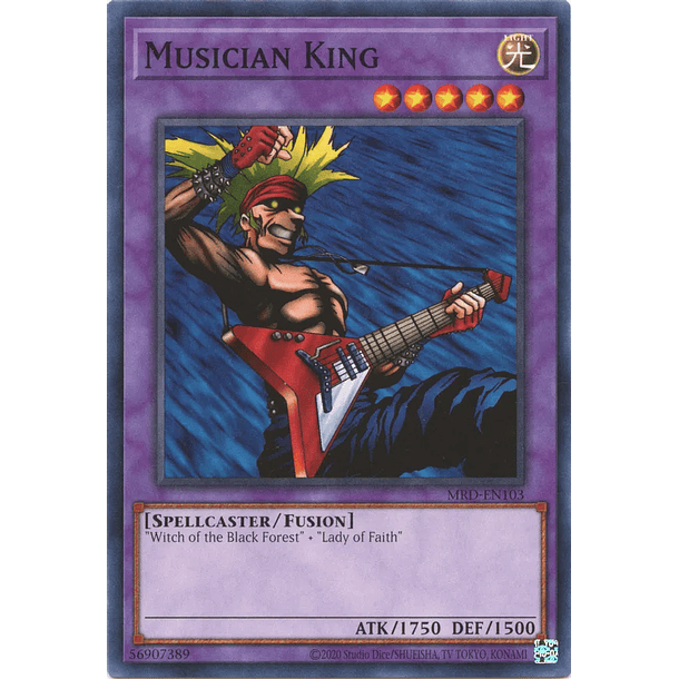 Musician King - MRD-EN103 - Common Unlimited (25th Reprint)