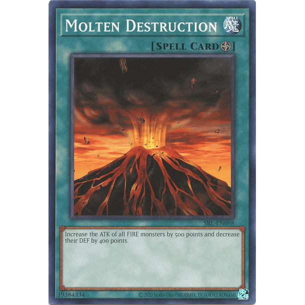 Molten Destruction - SRL-EN098 - Common Unlimited (25th Reprint)