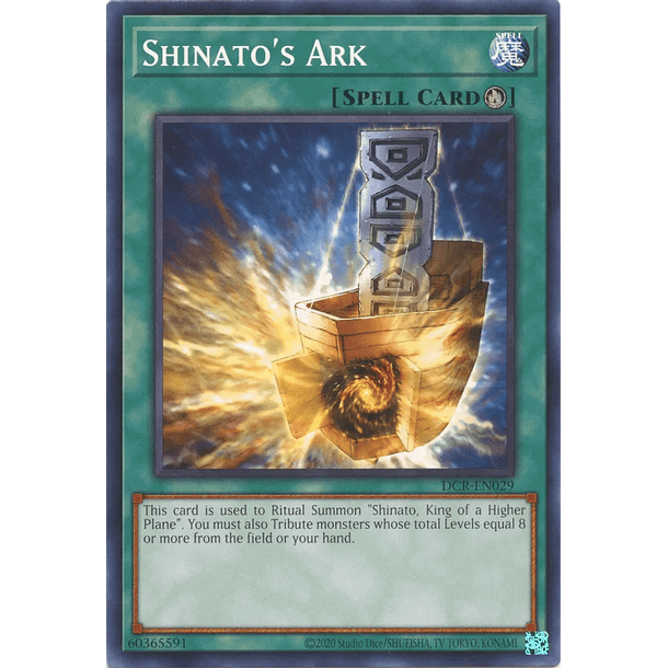 Shinato's Ark - DCR-EN029 - Common Unlimited (25th Reprint)