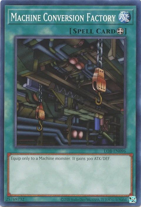 Machine Conversion Factory - LOB-EN096 - Common Unlimited (25th Reprint)