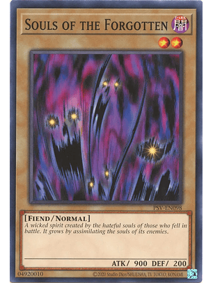 Souls of the Forgotten - PSV-EN098 - Common Unlimited (25th Reprint)