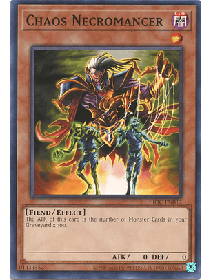 Chaos Necromancer - IOC-EN017 - Common Unlimited (25th Reprint)