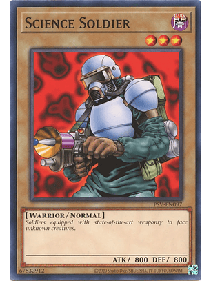 Science Soldier - PSV-EN097 - Common Unlimited (25th Reprint)