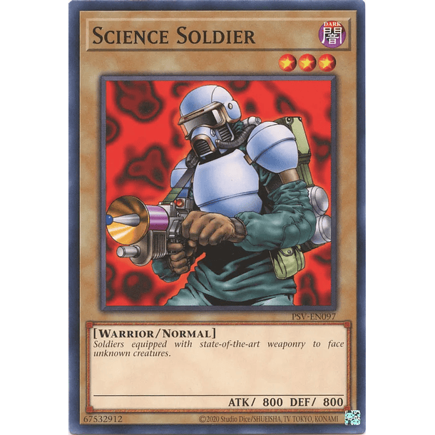 Science Soldier - PSV-EN097 - Common Unlimited (25th Reprint)