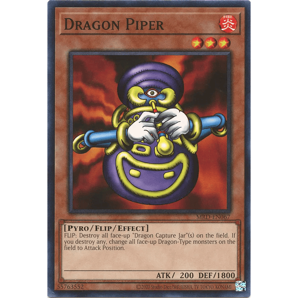 Dragon Piper - MRD-EN067 - Common Unlimited (25th Reprint)