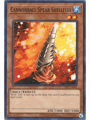 Cannonball Spear Shellfish - IOC-EN085 - Common Unlimited (25th Reprint)