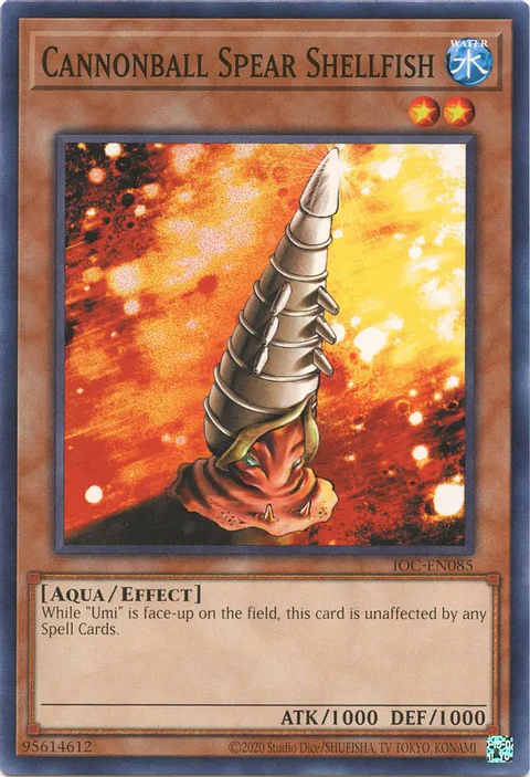 Cannonball Spear Shellfish - IOC-EN085 - Common Unlimited (25th Reprint)