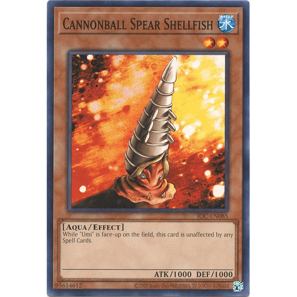 Cannonball Spear Shellfish - IOC-EN085 - Common Unlimited (25th Reprint)