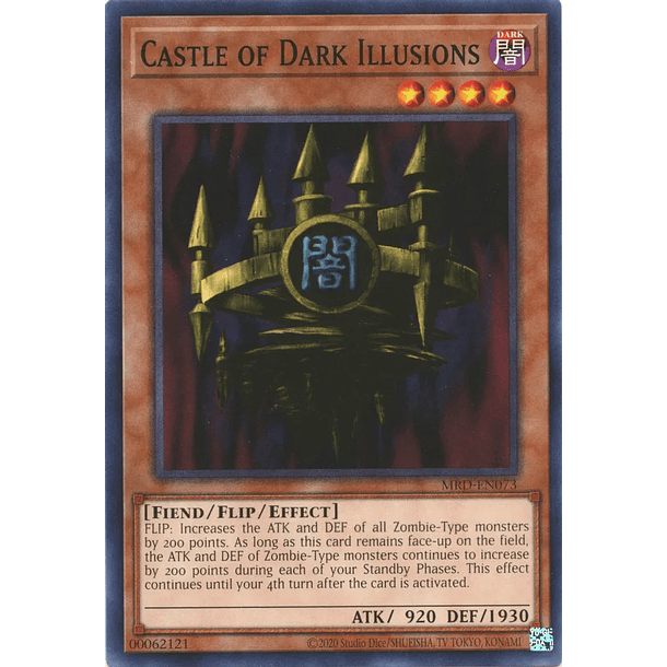 Castle of Dark Illusions - MRD-EN073 - Common Unlimited (25th Reprint)