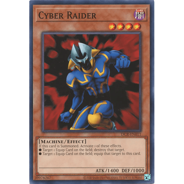 Cyber Raider - DCR-EN011 - Common Unlimited (25th Reprint)