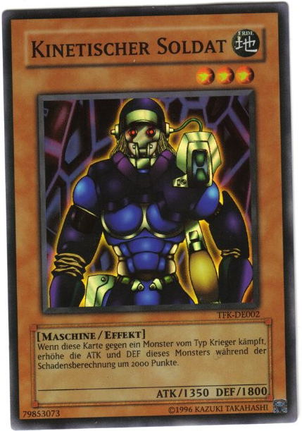 Kinetic Soldier - TFK-DE002 - Super Rare (aleman) (jugado) 1