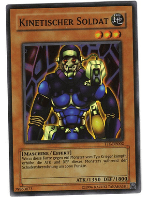 Kinetic Soldier - TFK-DE002 - Super Rare (aleman) (jugado)