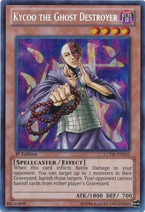 Kycoo the Ghost Destroyer - LCYW-EN242 - Secret Rare 