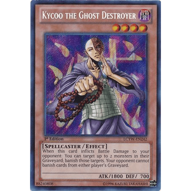 Kycoo the Ghost Destroyer - LCYW-EN242 - Secret Rare 