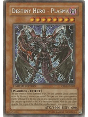 Destiny Hero - Plasma - CT04-EN003 - Secret Rare