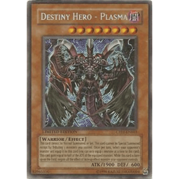 Destiny Hero - Plasma - CT04-EN003 - Secret Rare