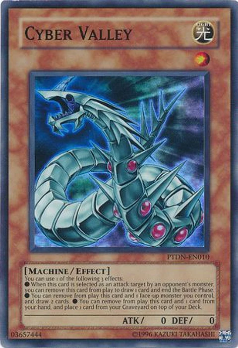 Cyber Valley - PTDN-EN010 - Super Rare (daño atras)