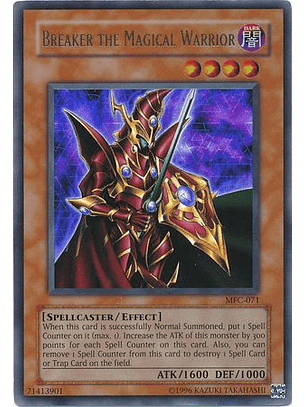 Breaker the Magical Warrior - MFC-071 - Ultra Rare 1st Edition
