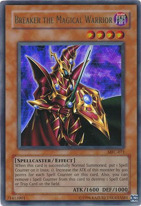 Breaker the Magical Warrior - MFC-071 - Ultra Rare 1st Edition